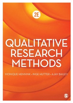 Qualitative Research Methods (eBook, PDF) - Hennink, Monique; Hutter, Inge; Bailey, Ajay