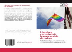 Literatura contestataria homosexual de dictadura - Araya Parada, Francisco;Chavarría, Rosa Díaz