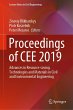 Proceedings of CEE 2019 - Bild 1