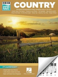 COUNTRY SUPER EASY SONGBOOK - UNKNOWN