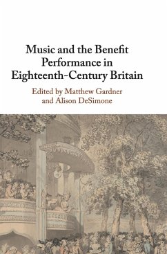 Music and the Benefit Performance in Eighteenth-Century Britain