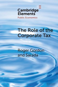 The Role of the Corporate Tax - Gordon, Roger; Sarada