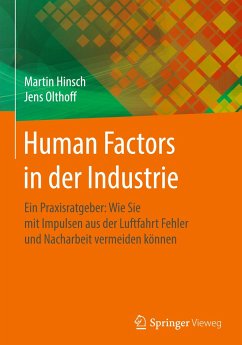 Human Factors in der Industrie - Hinsch, Martin;Olthoff, Jens