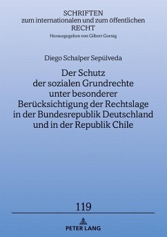 Der Schutz der sozialen Grundrechte unter besonderer Berücksichtigung der Rechtslage in der Bundesrepublik Deutschland und in der Republik Chile - Schalper, Diego