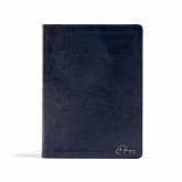 CSB Spurgeon Study Bible, Navy Leathertouch
