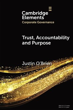 Trust, Accountability and Purpose - O'Brien, Justin