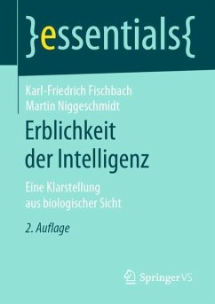 Erblichkeit der Intelligenz - Fischbach, Karl-Friedrich;Niggeschmidt, Martin