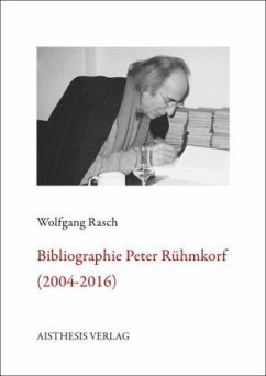 Bibliographie Peter Rühmkorf - Rasch, Wolfgang