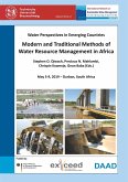 Modern and Traditional Methods of Water Resource Management in Africa. Water Perspectives in Emerging Countries. May 5-9, 2019 ¿ Durban, South Africa