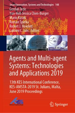 Agents and Multi-agent Systems: Technologies and Applications 2019 (eBook, PDF)