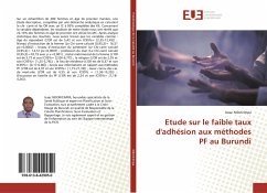 Etude sur le faible taux d'adhésion aux méthodes PF au Burundi - Ndoricimpa, Isaac