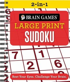 Brain Games 2-In-1 - Large Print Sudoku - Publications International Ltd; Brain Games