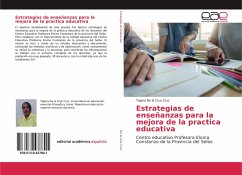 Estrategias de enseñanzas para la mejora de la practica educativa - De la Cruz Cruz, Yajaira