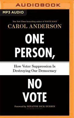 One Person, No Vote: How Voter Suppression Is Destroying Our Democracy - Anderson, Carol