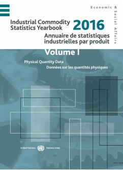 Industrial Commodity Statistics Yearbook 2016: Physical Quantity Data (Vol.I) and Monetary Value Data