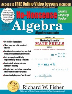 No-Nonsense Algebra, Spanish Language Version - Fisher, Richard W