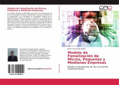 Modelo de Fomalización de Micros, Pequeñas y Medianas Empresas - Garcés Aguilar, Jaime Luis