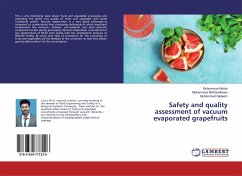 Safety and quality assessment of vacuum evaporated grapefruits