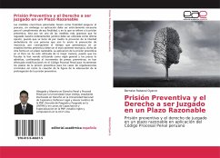 Prisión Preventiva y el Derecho a ser Juzgado en un Plazo Razonable - Rabanal Oyarce, Bernave