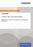 Analysen-, Bio- und Labortechnik (eBook, ePUB)