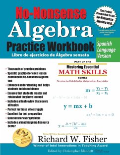 No-Nonsense Algebra Practice Workbook, Spanish Language Version - Fisher, Richard W