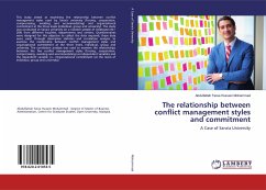 The relationship between conflict management styles and commitment