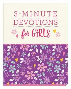 3-Minute Devotions for Girls - Compiled By Barbour Staff