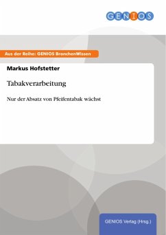 Cover Tabakverarbeitung (eBook, PDF)