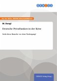 Deutsche Privatbanken in der Krise (eBook, PDF)