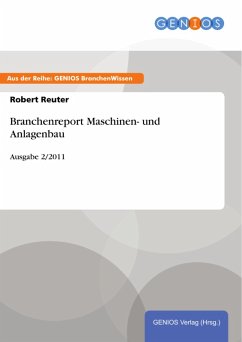 Cover Branchenreport Maschinen- und Anlagenbau (eBook, ePUB)