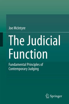 The Judicial Function - McIntyre, Joe