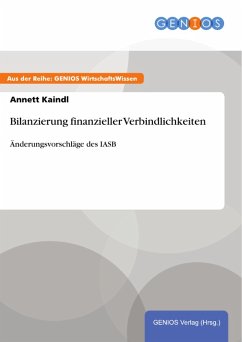 Bilanzierung finanzieller Verbindlichkeiten (eBook, ePUB) - Kaindl, Annett