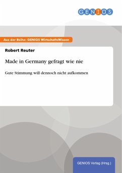 Cover Made in Germany gefragt wie nie (eBook, PDF)