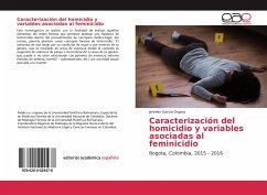 Caracterización del homicidio y variables asociadas al feminicidio