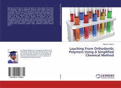 Leaching From Orthodontic Polymers Using A Simplified Chemical Method