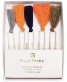 Büroklammern mit Quasten, Blau Büroklammern mit Quasten, Blau