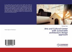 Arts and Cultural Center with sustainable architecture design approach
