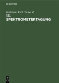 13. Spektrometertagung (eBook, PDF)