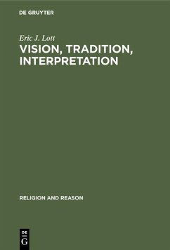 Cover Vision, Tradition, Interpretation (eBook, PDF)