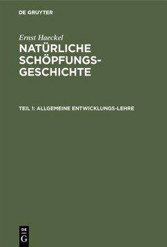 Allgemeine Entwicklungs-Lehre (eBook, PDF) - Haeckel, Ernst
