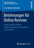 Belohnungen für Online Reviews (eBook, PDF)