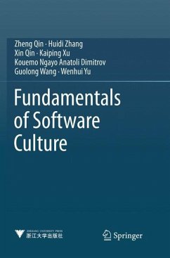 Fundamentals of Software Culture - Qin, Zheng;Zhang, Huidi;Qin, Xin