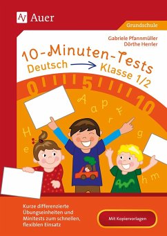 10-Minuten-Tests Deutsch - Klasse 1/2 - Herrler, Dörthe;Pfannmüller, Gabriele