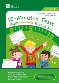 10-Minuten-Tests Mathematik - Klasse 3/4 - Herrler, Dörthe;Pfannmüller, Gabriele