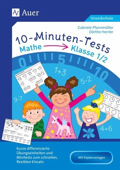 10-Minuten-Tests Mathematik - Klasse 1/2 - Herrler, Dörthe;Pfannmüller, Gabriele