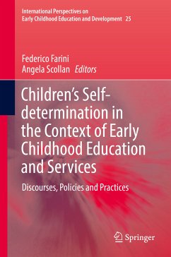 Children’s Self-determination in the Context of Early Childhood Education and Services (eBook, PDF)