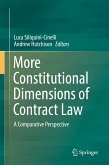 More Constitutional Dimensions of Contract Law (eBook, PDF)