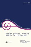 Abelian Groups, Module Theory, and Topology
