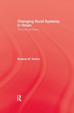 Changing Rural Systems In Oman - Dutton