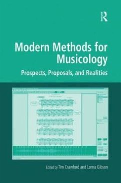 Cover Modern Methods for Musicology
